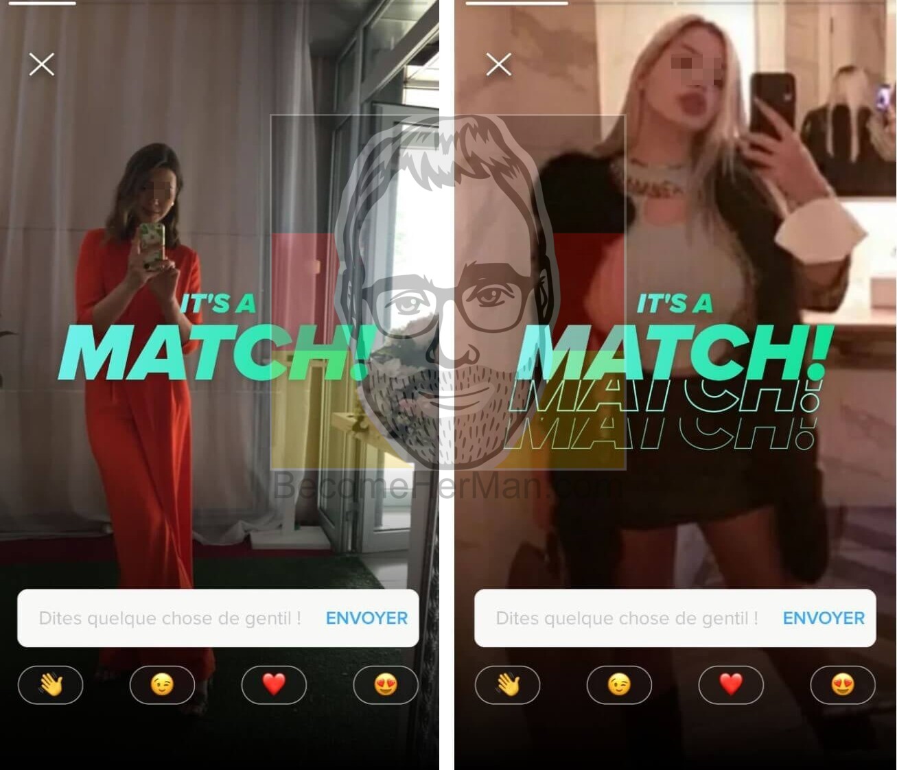 Women you can match with after learning how to get more matches on Tinder