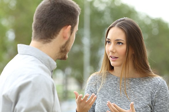 How to create sexual tension – 7. Don’t interrupt her while she’s talking