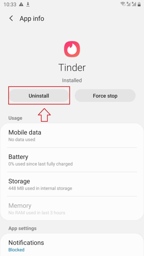 How to uninstall the Tinder Algorithm