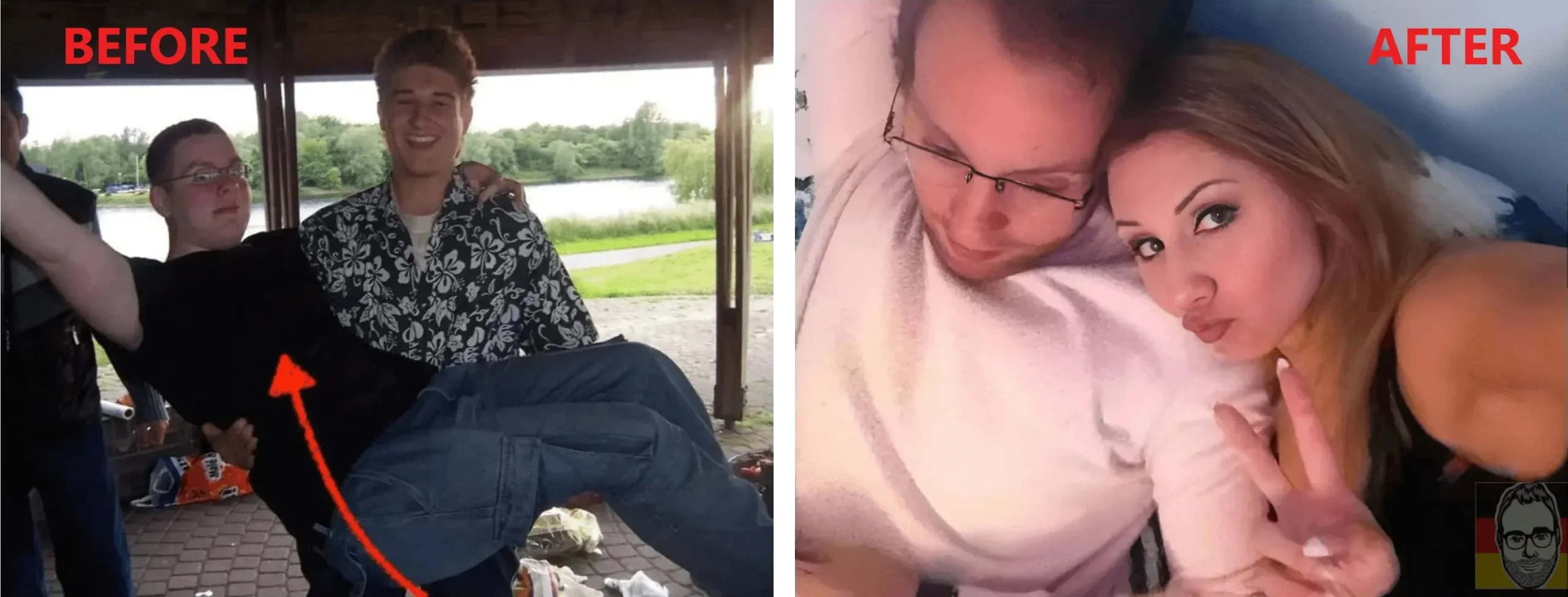 Transformation from Herman The German.