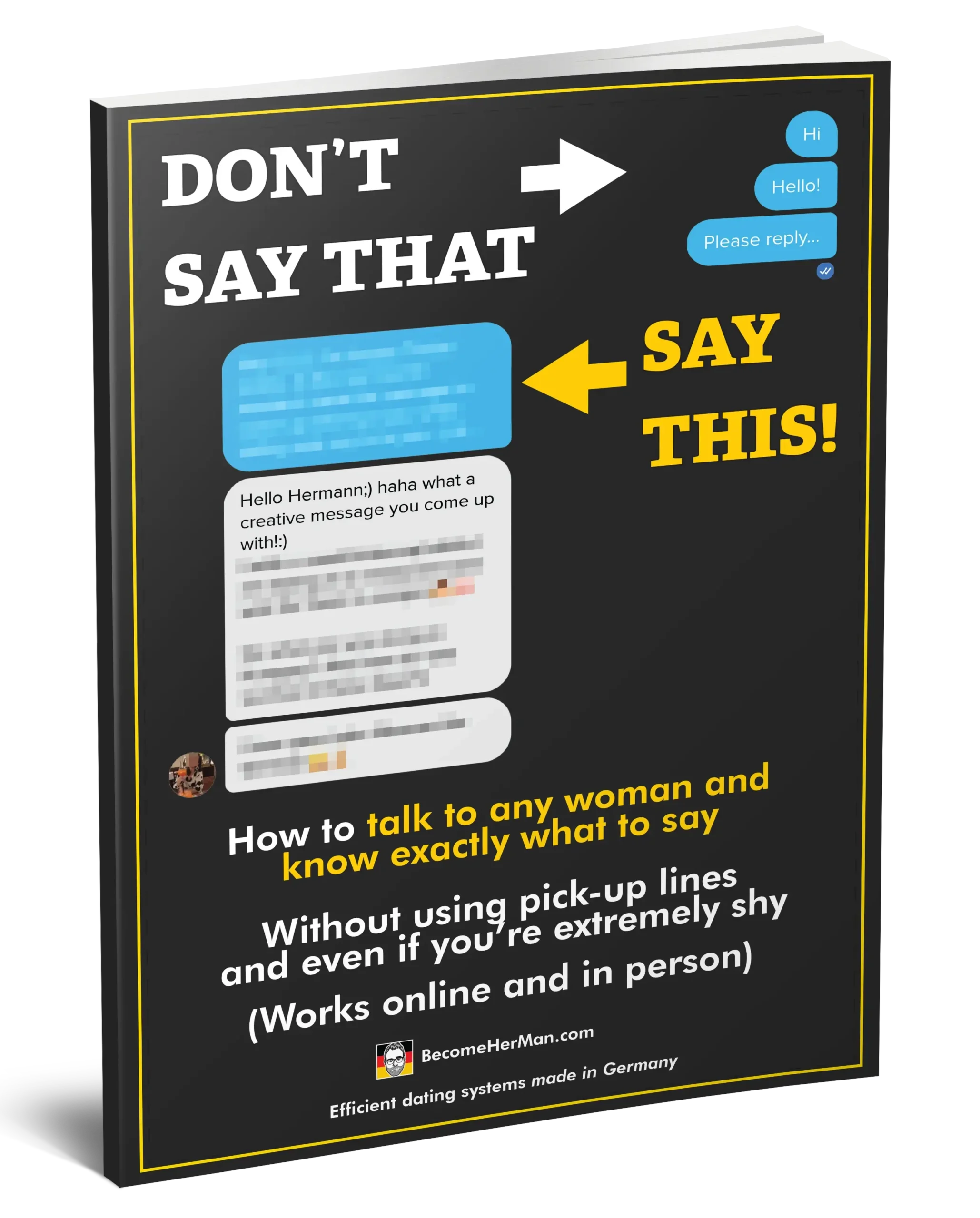 Cover of the Efficient Conversation Starter Template.