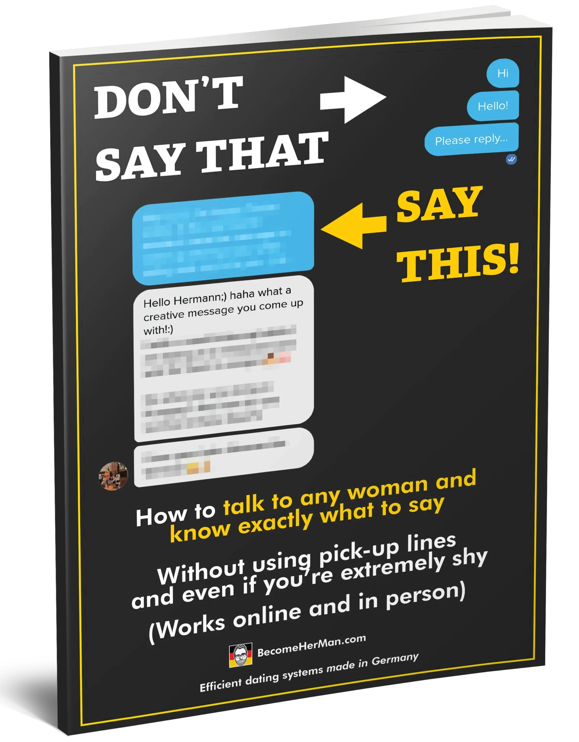 Cover of the Efficient Conversation Starter Template.