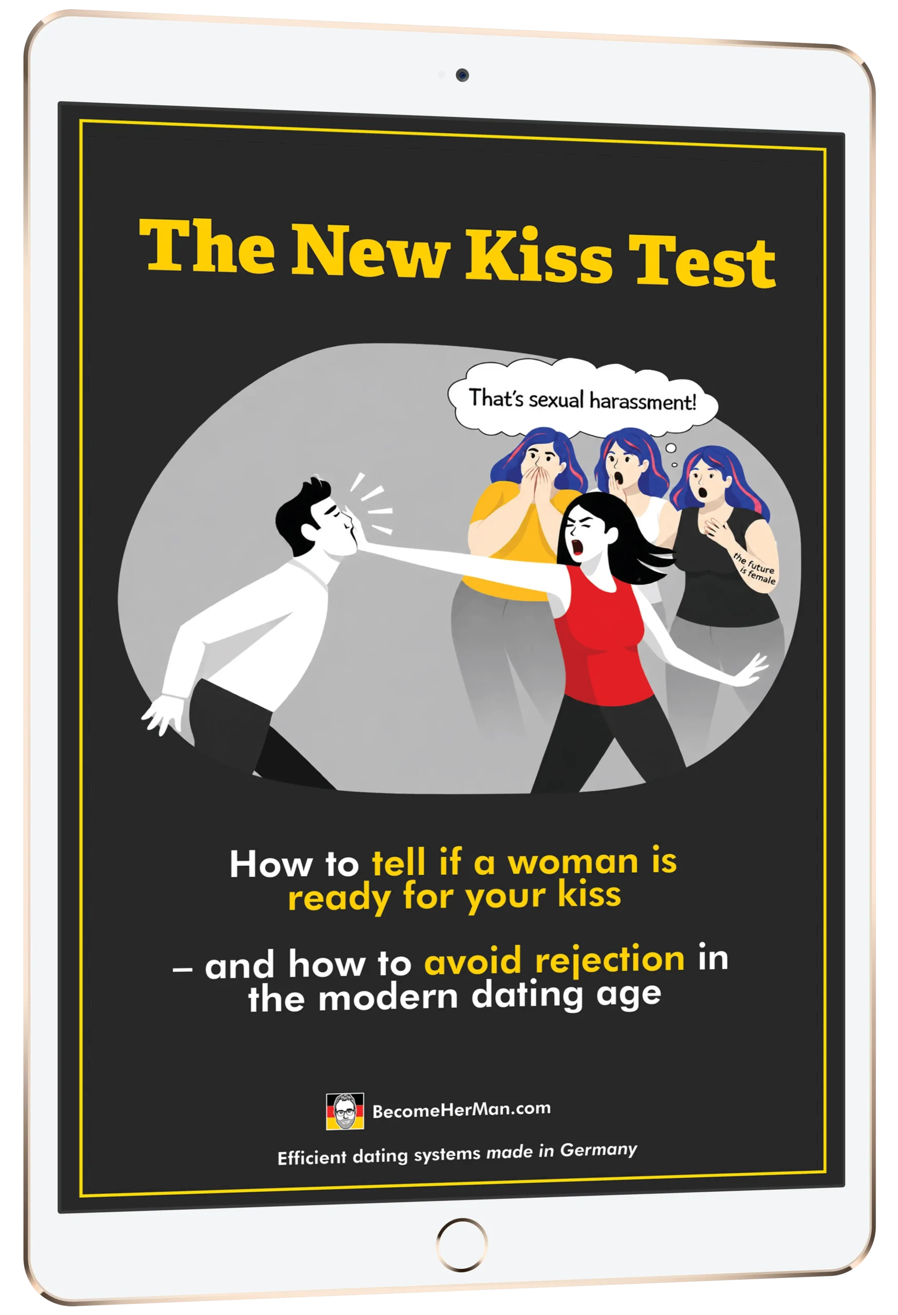 Cover of the new kiss test.